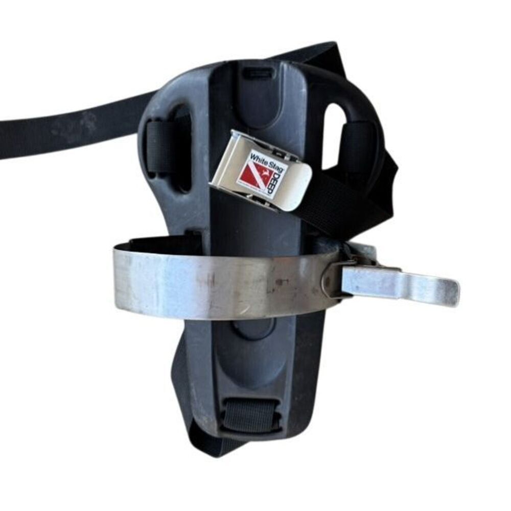 Vintage White Stag Deep Scuba Tank Backplate Harness